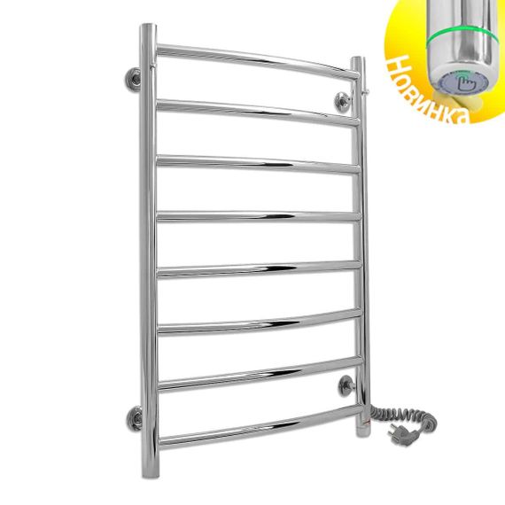 Электрическая полотенцесушилка Laris Классик П8 500 х 800 Е сенсор S3 (подкл. справа)