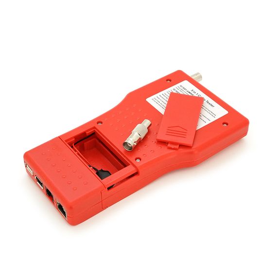 Кабельный тестер Merlion мультифункциональный 5в 1 RJ-11/RJ-45/BNC/USB/1394 | Зображення 4