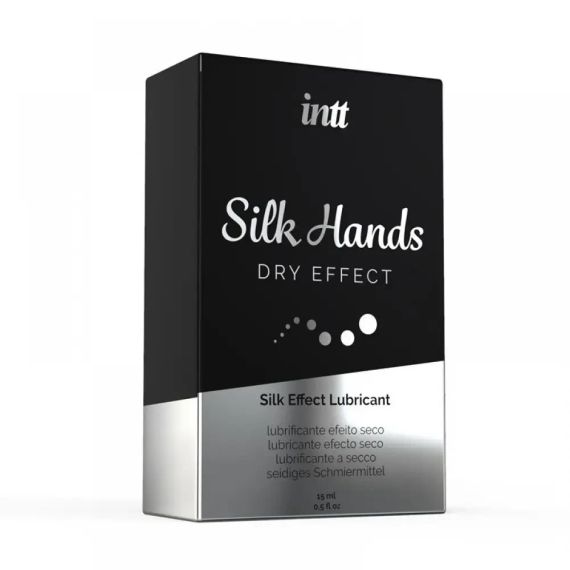 Лубрикант для мастурбації на силіконовій основі Intt Silk Hands, 15 мл Sex Aura | Зображення 2
