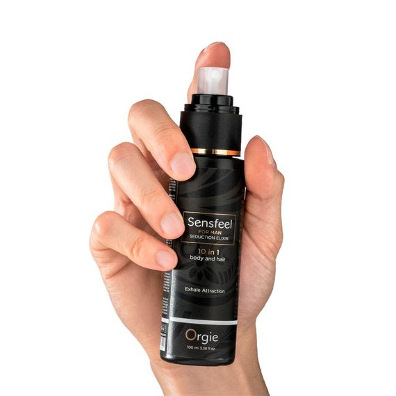 Лосьйон з феромонами для тіла та волосся Orgie – Sensfeel Seduction Elixir 10 in 1 for Man (100 мл) | Зображення 1