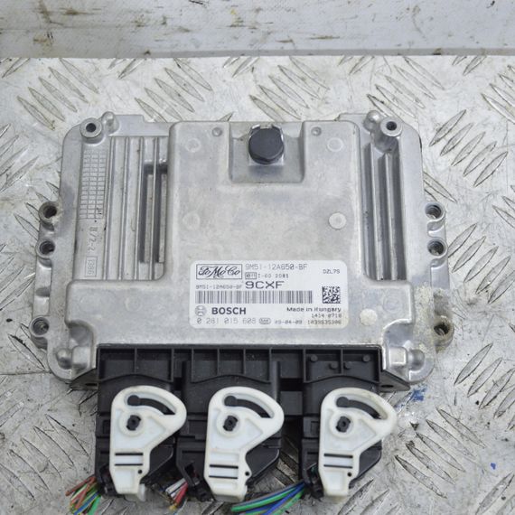 Блок керування двигуном 1.6 TDCI Ford Focus II 2004-2010 Комп'ютер ЕБУ мотора Форд Фокус 2 9M5112A650BF