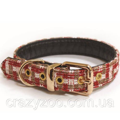 Нашийник для собак Croci Kalika шкірозамінник 2.5х50 см 72609