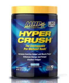 Hyper Crush, Pre-Workout 453 g (Blue Ice)
