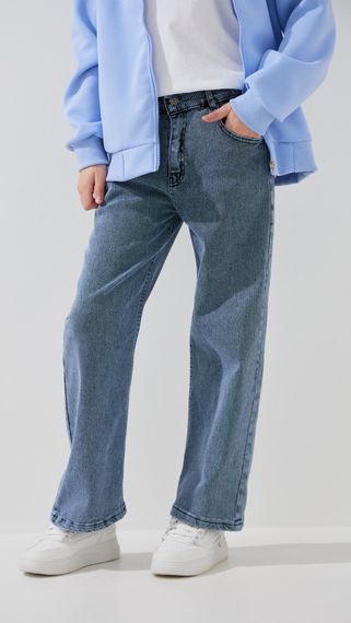 Джинси для дівчинки Dinomin 57064 158 см Блакитний shop (2000999481390)