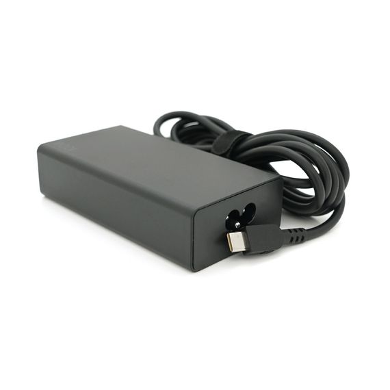Блок живлення MERLION для ноутбука LENOVO 100W штекер Type-C, довжина 0,9м + кабель живлення