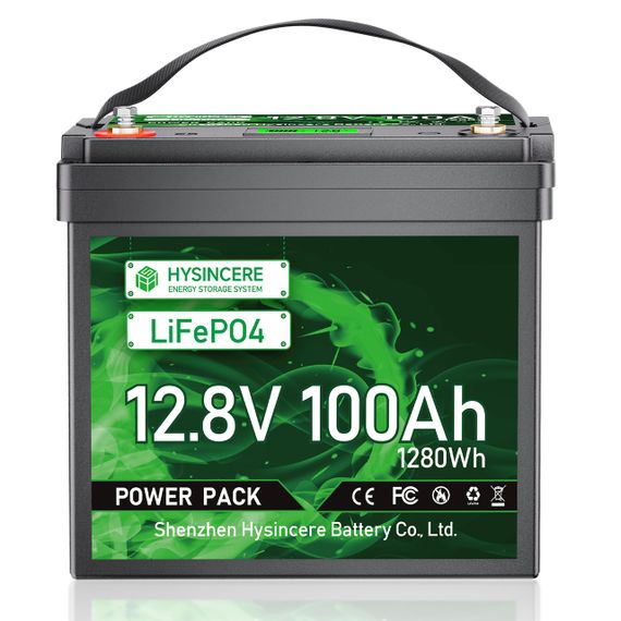 Аккумуляторная батарея HYSINCERE LiFePO4 12V 100Ah | Зображення 4