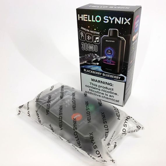 Hello Synix 30000. Ежевика Черника (Blackberry Blueberry) | Зображення 1