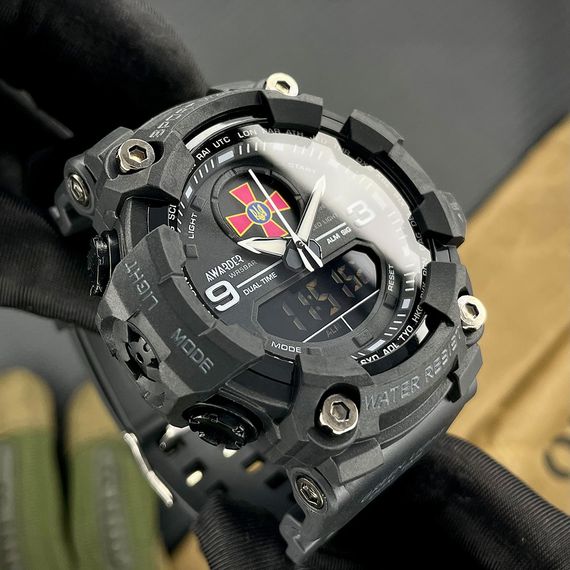 Чоловічий годинник Awarder 001 ЗСУ All Black | Зображення 3