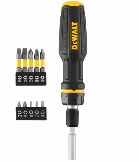 Викрутка – набір DeWALT FULL FIT Telescoping зі змінними бітами 10 біт (DWHT68001-0) | Зображення 3
