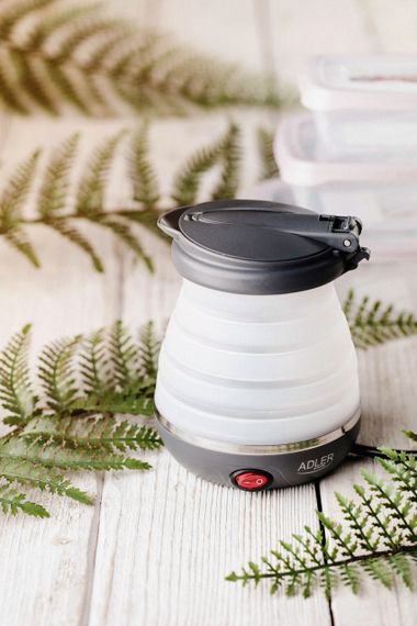 Электрочайник Adler AD 1279 складной силиконовый дорожный 0,6 л 750 Вт | Зображення 5