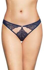 Жіночі стрінги - G-String 2497, blue M/L