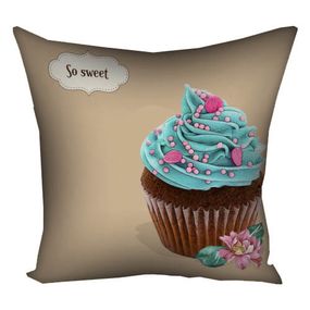 Подушка габардинова з принтом So sweet 40x40 (4P_SWE003)