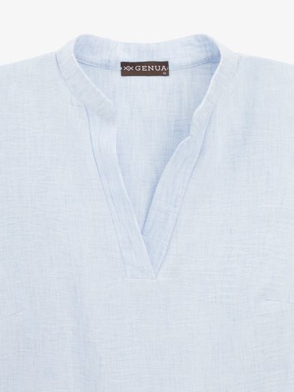 Блуза однотонна жіноча GENUA 2667 5XL Блакитний shop (2000999494185) | Зображення 1