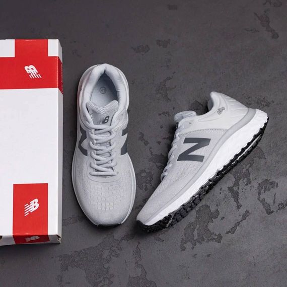 Кросівки New Balance весна/літо матеріал текстиль колір світло сірий, білий | Зображення 1
