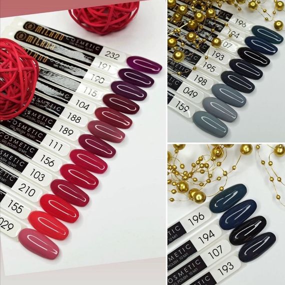 Гель-лак Milano 232 8мл | Зображення 1