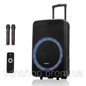 Акустична колонка з акумулятором ZXX-7676 200Вт портативна переносна колонка Bluetooth на колесах UV-19