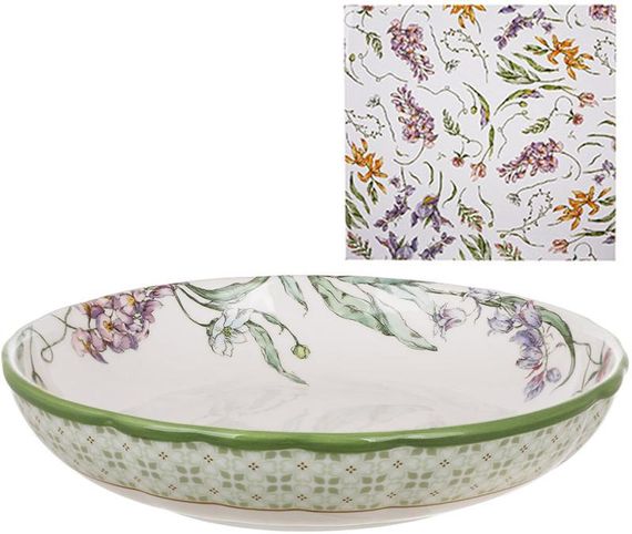 Салатниця порцелянова "Wisteria Garden" 900мл | Зображення 1