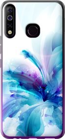 Чехол на Tecno Spark 4 KC2 цветок "2265u-2406-17620"