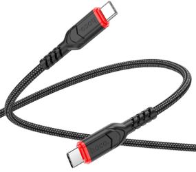 Кабель Hoco X59 Type-C to Type-C 3A/60W 100cm - Black