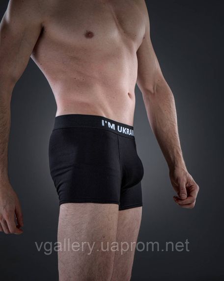Чоловічий комплект трусів I`m Ukrainian, подарунковий набір чоловічих трусів Я Українець у коробці на 2-5 штук | Зображення 3