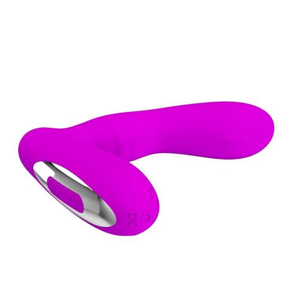 Массажер простаты PRETTY LOVE -Piper, 12 vibration functions 12 pulse wave settings sexstyle | Зображення 1