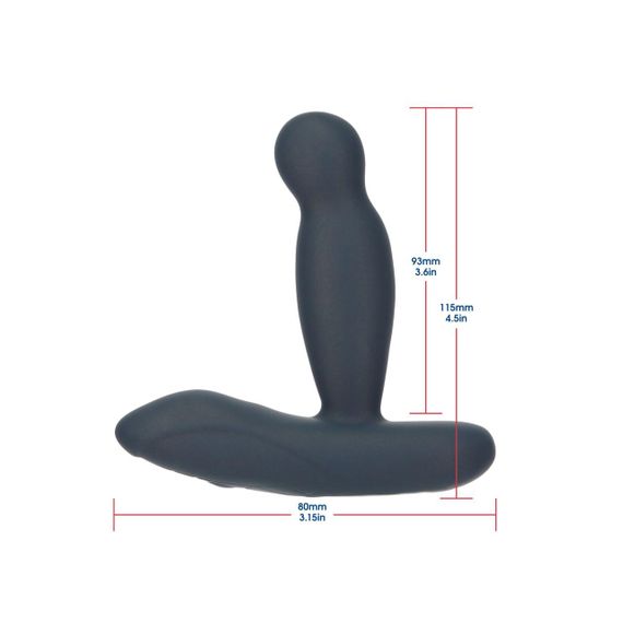 Масажер простати з ротацією та вібрацією Lux Active Revolve, пульт ДК Sex Aura | Зображення 1