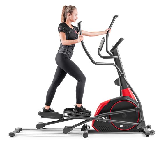 Орбітрек електромагнітний Hop-Sport HS-095CF Prizm чорний | Зображення 6
