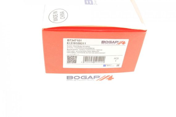 Кнопка вимкнення стояночного гальма BMW 5 G30 F90 16- B46 B47 B48 B57 B58 N63 S63 B7347101 | Зображення 7