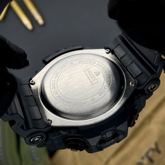 Чоловічий годинник Awarder 001 Тризуб срібло Black | Зображення 8