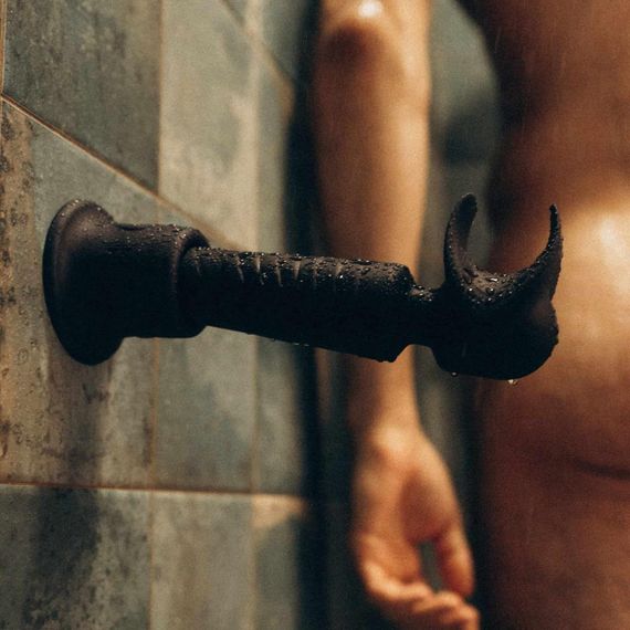 Присосок для вібромасажера Manwan HOLDEN — Black Plum Sex Aura | Зображення 3