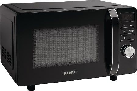 Мікрохвильова піч Gorenje, 20л, електр. управл., 700Вт, гриль, дисплей, чорний (MO20S4BC) | Зображення 6