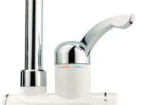 Проточний водонагрівач з LCD екраном , водонагрівач, кран