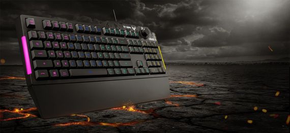 Клавіатура мембранна ASUS TUF Gaming K1 90MP01X0-BKMA00 | Зображення 5