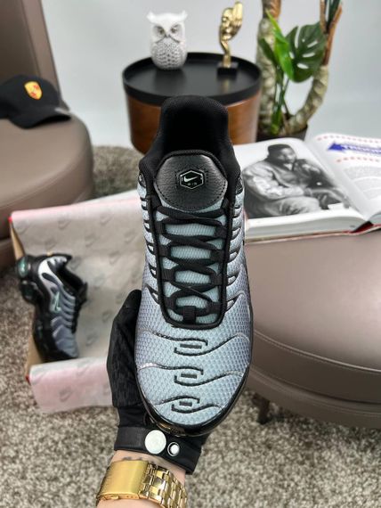 Чоловічі кросівки Air Max Plus New Black Grey Silver , В'єтнам 44 28 | Зображення 2