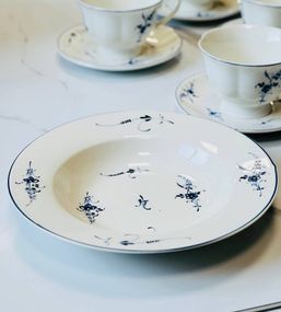 Тарілка глибока Olens Балатон 102-1456 21.5 см біла