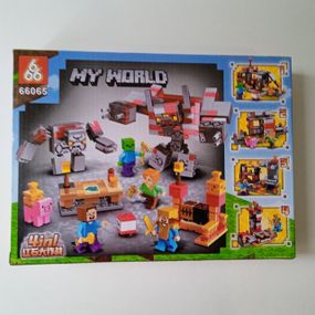 Конструктор Майнкрафт MY WORLD MINECRAFT 66065 176 деталей