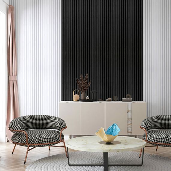 Рейка декоративна WPC стінова 3000х160х23мм Антрацит SW-00001532 | Зображення 7