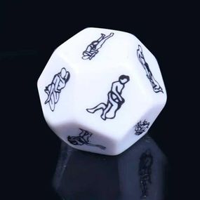 Романтична гра дванадцятигранний кубик "Пози" — Sex кубик