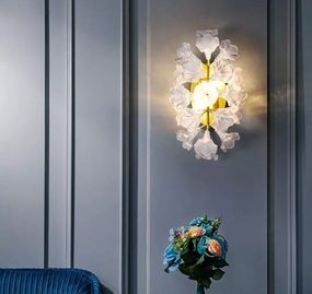 Кришталеве бра 26641 Латунь 25х30х50 см.