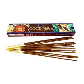 Аромапалички Позитивні Вібрації  Good Vibes 15г Satya 8904234413549