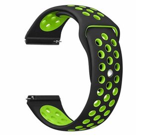 Спортивний ремінець Primo Perfor Sport для Garmin Vivoactive 3 / Vivomove HR / Forerunner 245/645 - Black&Green