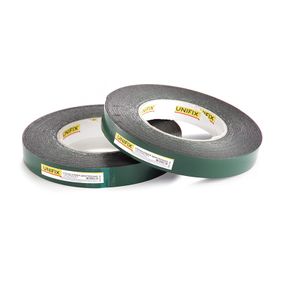 Лента клейкая двухсторонняя на вспененной основе 19мм*10м чёрная UNIFIX