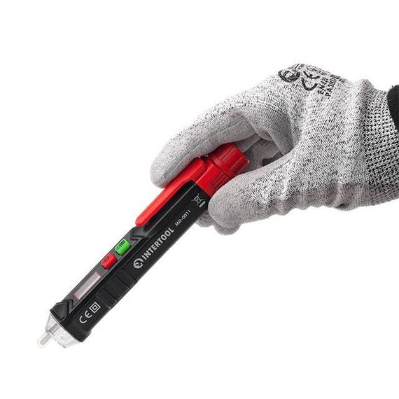 Тестер напруги безконтактний, LCD дисплей INTERTOOL MD-00111 | Зображення 4