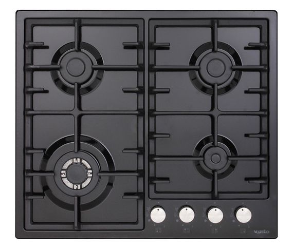 Варочная газовая панель Ventolux HSF640-D3 T (BK) | Зображення 1