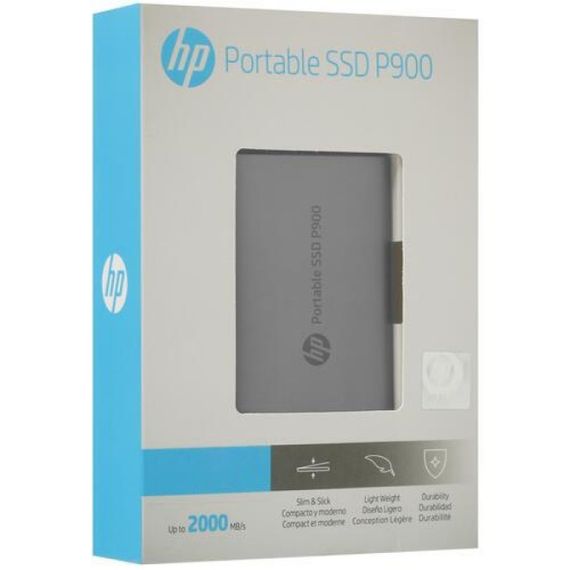 SSD external, USB 3.2 Gen2 Type-C  2Tb, HP P900, TLC, Gray, сірий, Retail | Зображення 2