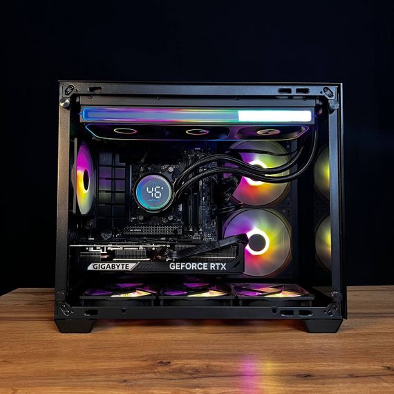 Збірка на замовлення: ігровий ПК AeroCool Dryft Mini Tower / AMD Ryzen 7 7800X3D (8 (16) ядер по 4,2 - 5,0 ГГц) / 32 ГБ DDR5 / 2000 ГБ SSD M.2 / nVidia GeForce RTX 5070, 12 ГБ GDDR7, 192-bit / 750 Вт | Зображення 6