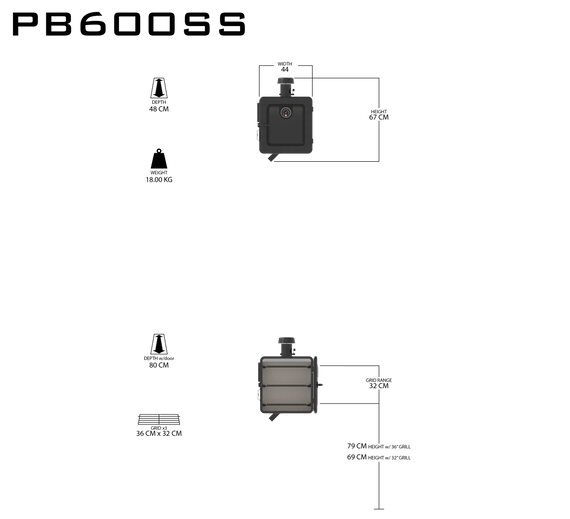 Додаткова бічна камера для копчення Pit Boss для моделей PB550G, PB850G, PB1000XL, PB1150G, PB1000XLW1, PB850PS2, PB1150PS2, PB1 Код: 011118 | Зображення 2