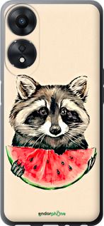 Чохол на Oppo A58 5G Єнотик з кавуном "4605u-2950-2448"