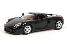 Детская модель машинки Porsche Carrera GT Kinsmart KT5081W инерционная, 1:36 Black