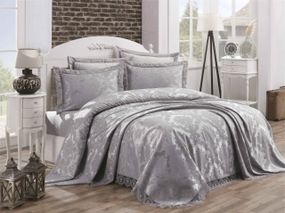 Покривало Gardines Diana 240х260 см. сіре